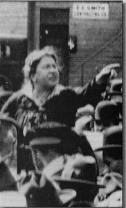 Emma Goldman speaking in New York City, 1914