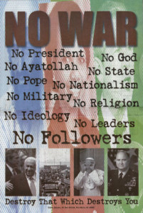 No War poster
