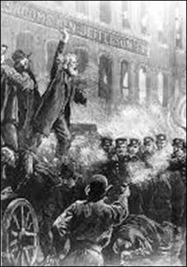 Haymarket rally, Chicago, 1886