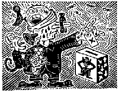 Cartoon, Richard Mock: Voter