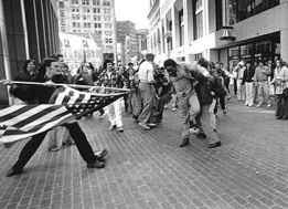 anti-busing racist rampage, Boston, 1976