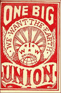 One Big Union, IWW sticker