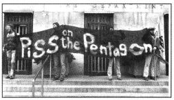 Piss on the Pentagon, 1980