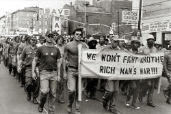 Anti-war Vietnam vets, 1970