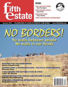 Cover image, issue 396, Fifth Estate Magazine