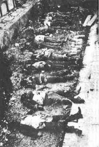 photo: Young anarchists assassinated by the Communists in Barcelona, May 1937