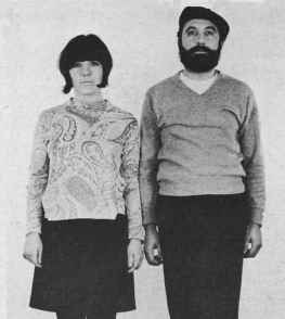 image, Dope smokers June Mumford and Vahan Kapegian, undercover Detroit police officers