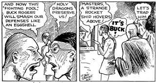 image, Buck Rogers comics were among many at convention