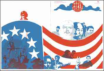 Cover image, Issue 57, July 4-18, 1968, front and back page