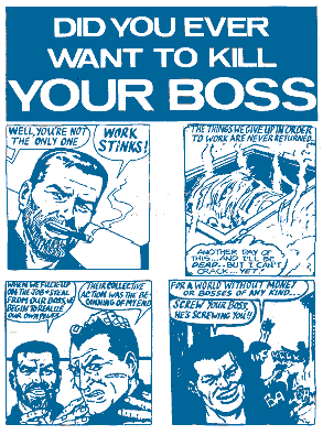 Cartoon, text and description displayed on page.