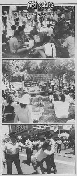 Three photos arranged vertically. Descriptions are in caption.