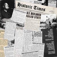 Album cover image for Historic Times – Vinyl album by David Rovics